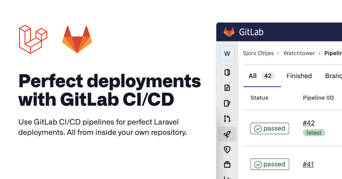 Laravel deployment with GitLab CI/CD Pipelines